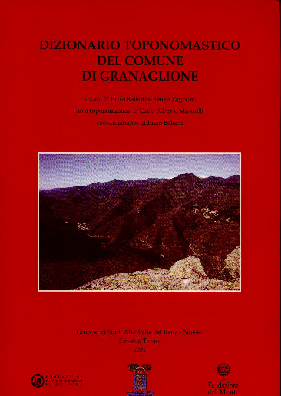 Dizionario toponomastico di Granaglione