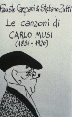 Carlén Mûṡi int na caricatûra d Alessandro Cervellati
